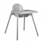 Chaise pour bébé SWAN - portable- Blanc